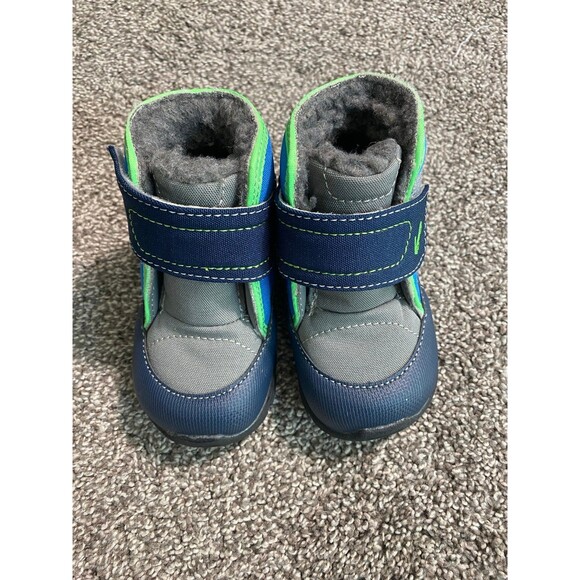 See Kai Run Basics Toddler Boys Insulated Winter Boots Size 6 - Picture 1 of 4